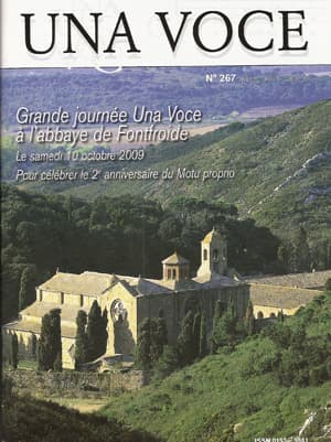 UNA VOCE (France) n°267, juillet-août 2009