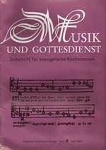 MUSIK UND GOTTESDIENST (Switzerland) Heft 4, Juli 2007