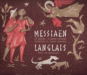 MESSIAEN - LANGLAIS (Missa in simplicitate at Sainte-Clotilde, first recording)
