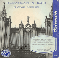 Jean-Sebastien Bach - Pierre du Mage - Jacques Boyvin
