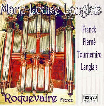 Marie-Louise Langlais joue l'orgue de Roquevaire (France)