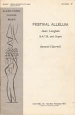 Festival-Alleluiaf for SATB and organ