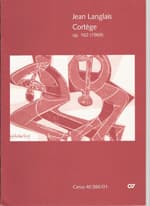 Cortège for 2 organs, 4 trumpets, 4 trombones, tympanies ad lib.