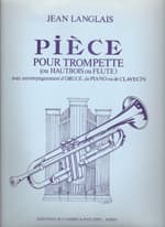 Pièce for trumpet (or oboe or flute) and organ or piano or harpsichord
