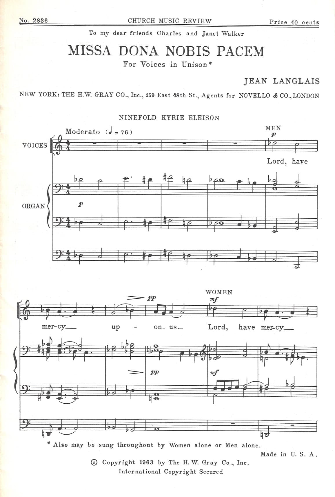 Missa "Dona nobis pacem"