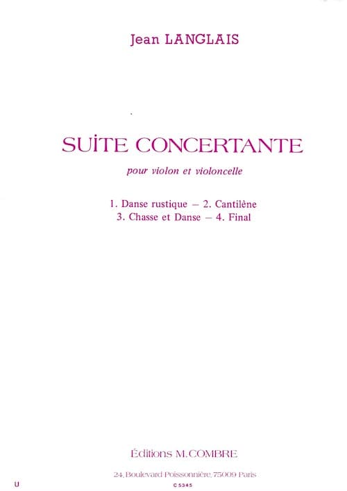 Suite Concertante pour violon et violoncelle