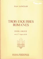 Trois Esquisses Romanes for one or two organs ad libitum