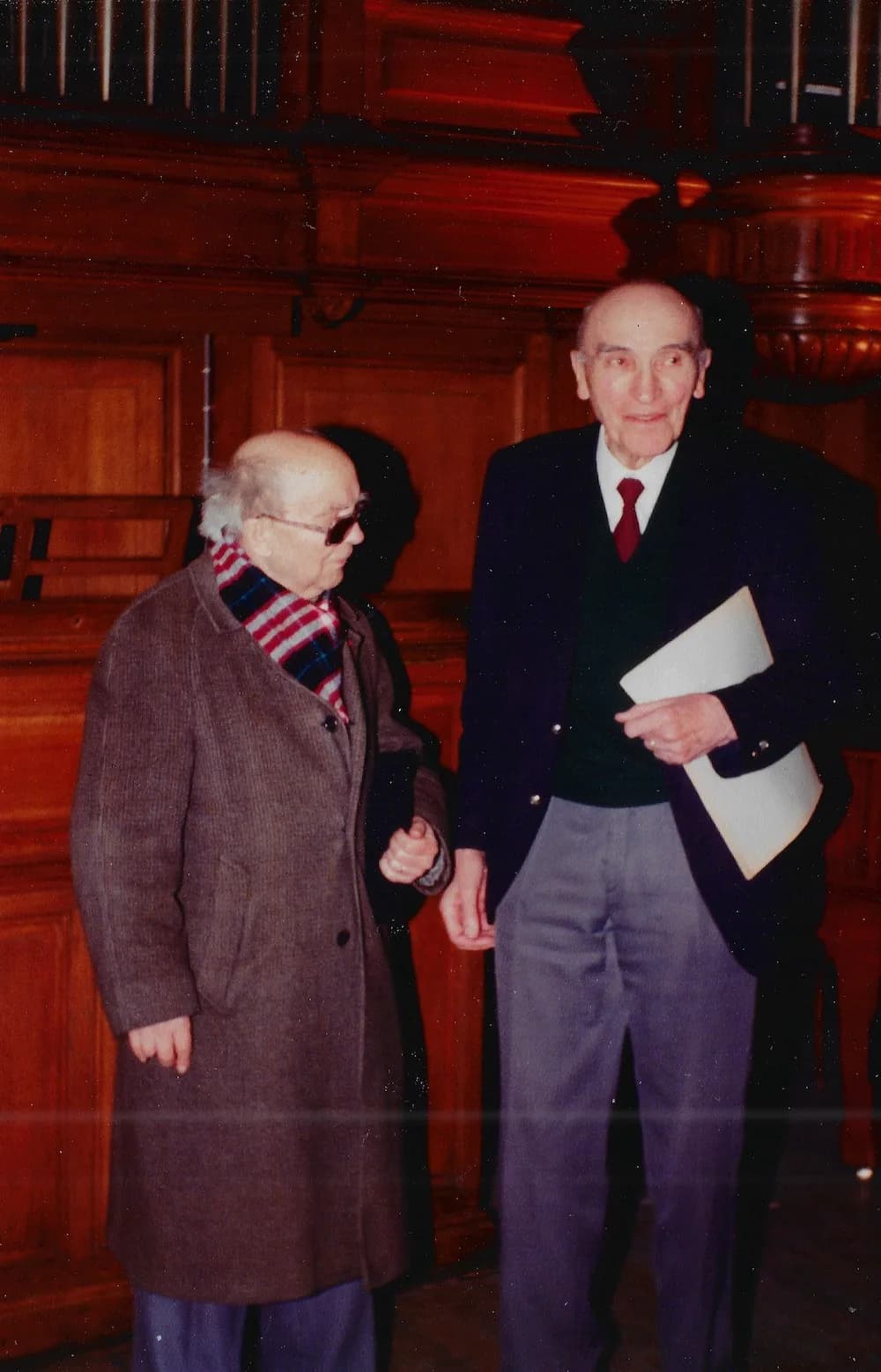 Jean Langlais et André Fleury.