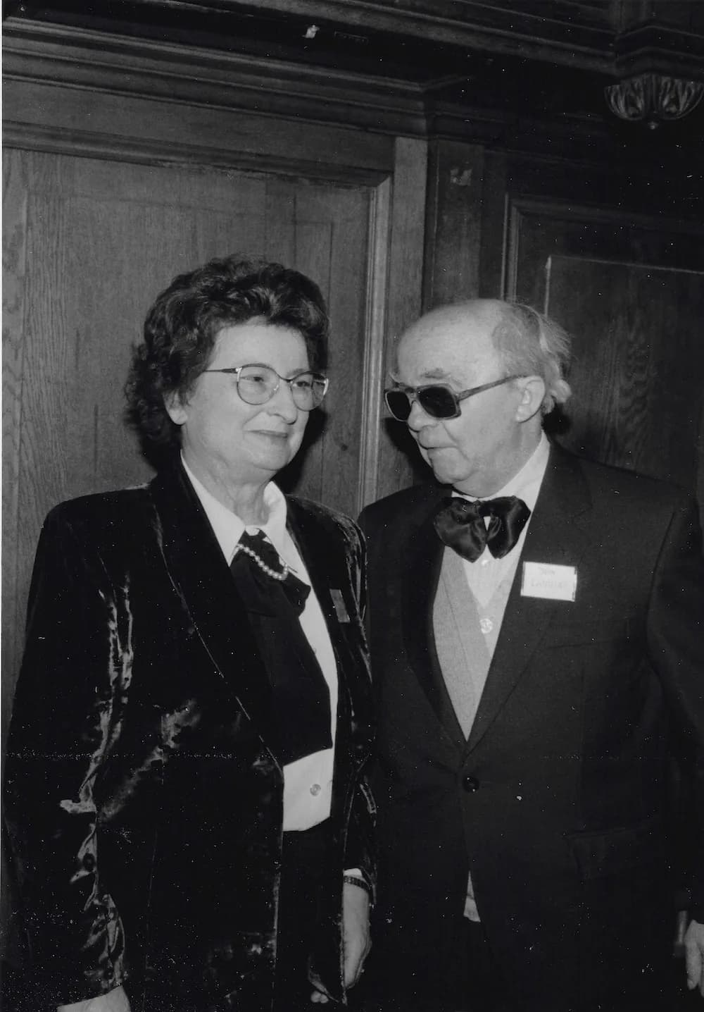 Jean Langlais et Marie-Claire Alain.