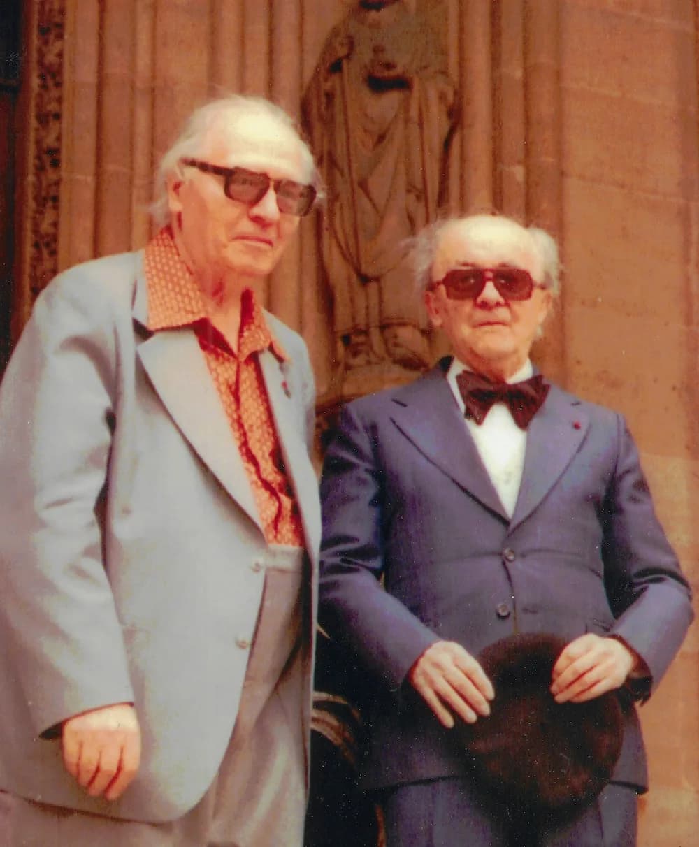 Jean Langlais et Olivier Messiaen