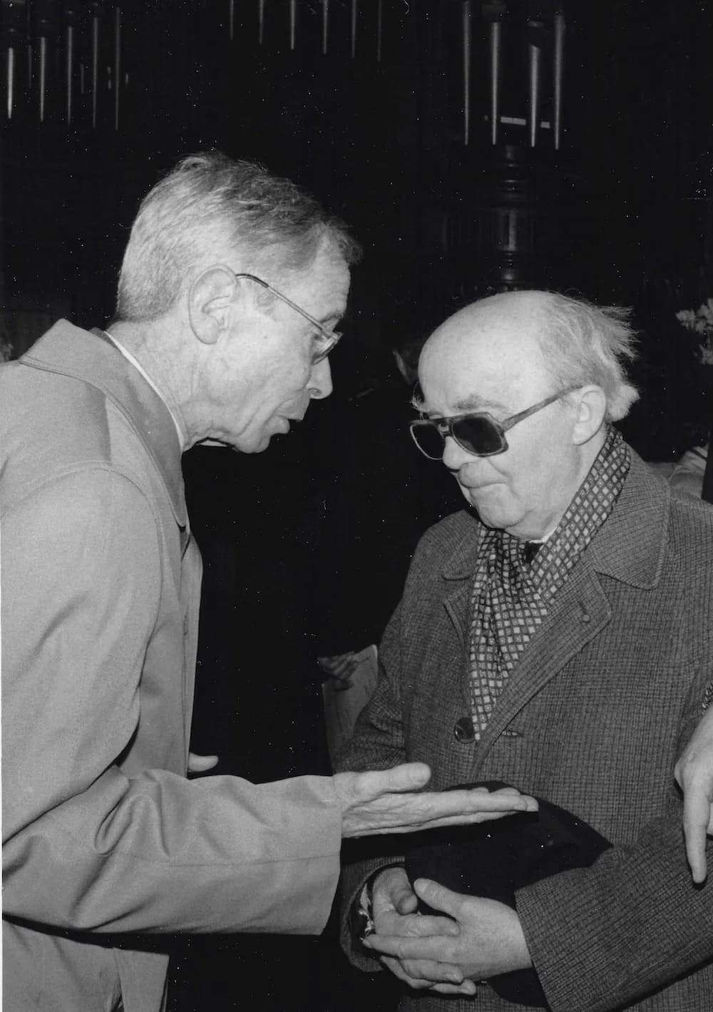 Jean Langlais et Pierre Segond à la Schola Cantorum