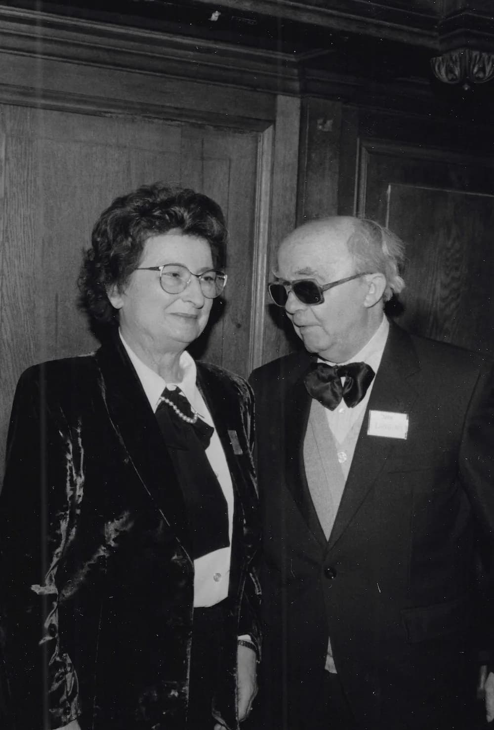 Jean Langlais et Marie-Claire Alain.