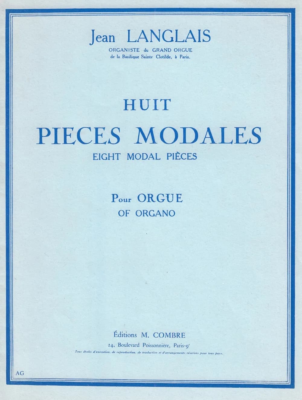 Huit Pièces Modales