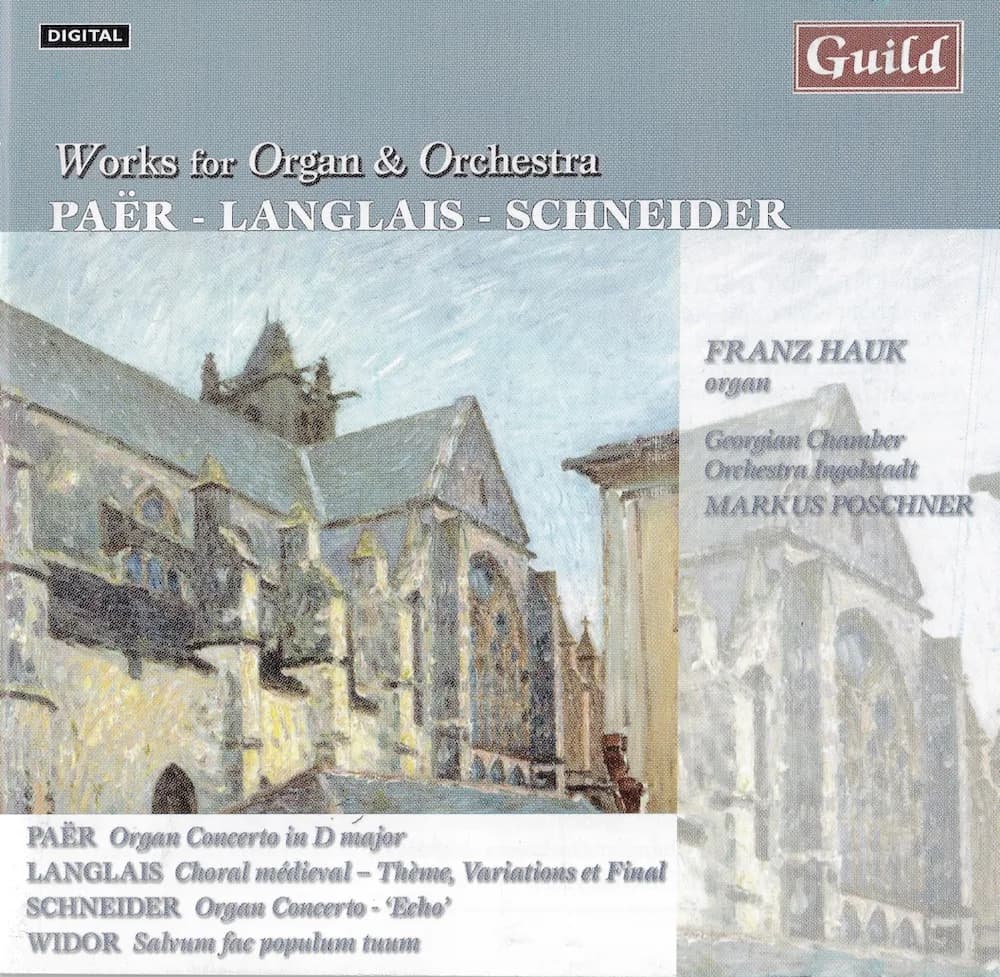 Works for Organ and Orchestra - Langlais : Thème, Variations et Final